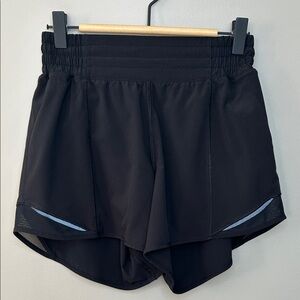 Lululemon Hotty Hot Short‎ High Rise Long 4” Black Size 4